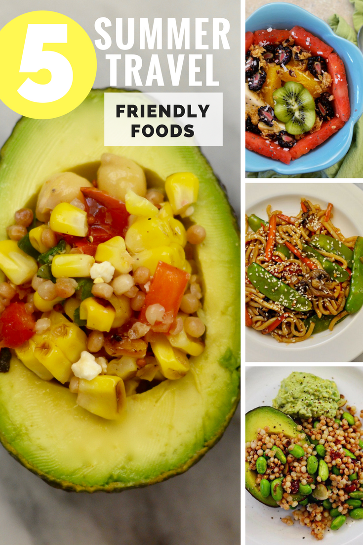 Summer Travel Friendly Foods