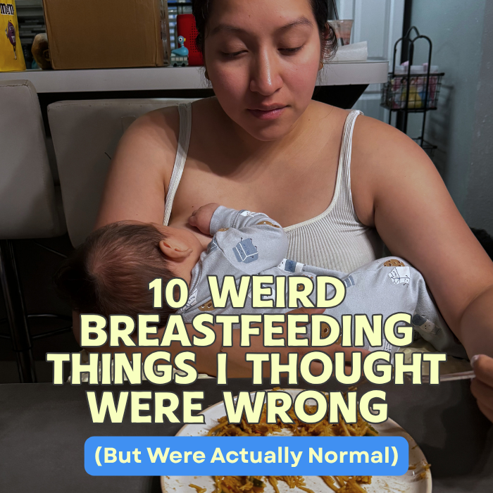 10 Weird Breastfeeding Things I Thought Were Wrong (But Were Actually Normal)