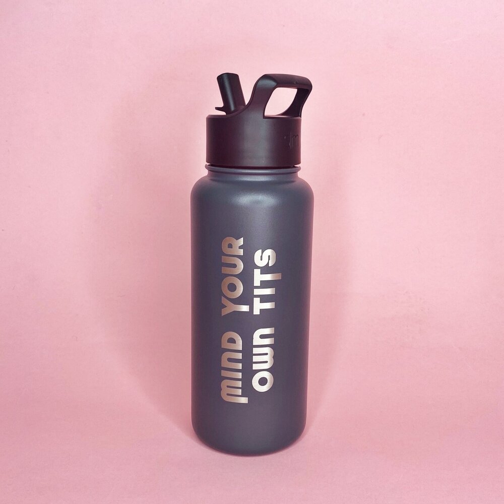 Mind Your Own Tits® 32 oz Water Bottle